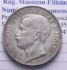 NL* VEIII ITALIA 2 LIRE ARGENTO 1911 CINQUANTENARIO eccellente conservazione