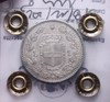 NL* UMBERTO I 1 Lira ARGENTO 1884 ROMA SPL Perizia Filisina Massimo