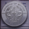 NL* BHUTAN 300 NGULTRUM 1992 ARGENTO Silver OLYMPIC GAMES PROOF come da foto