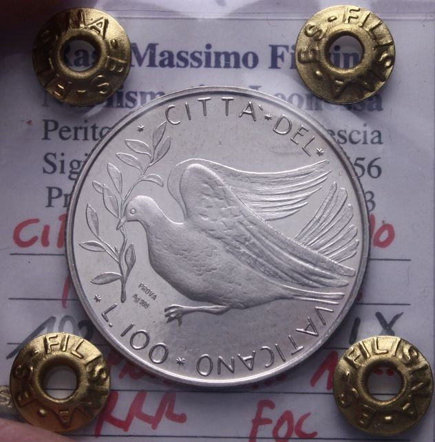 NL* ROMA PAOLO VI SERIE 8 PROVE Pattern IN ARGENTO 1971 IX 8 Valori FDC Perizia