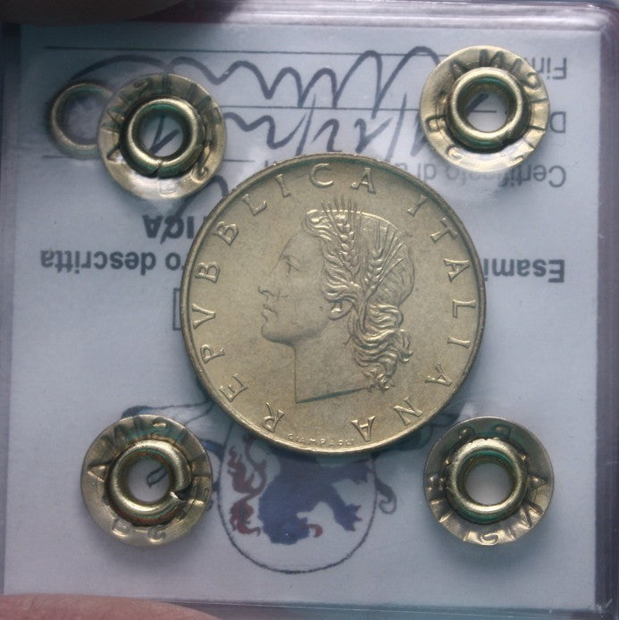 NL* ITALIA Repubblica 20 Lire BRONZITAL 2000 NC FDC Perizia Filisina Massimo
