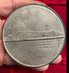 NL* LONDRA PRINCIPE ALBERTO MEDAGLIA BRONZO Argentato 1851 Esposizione di LONDRA