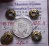NL* VEII ITALIA 50 CENTESIMI ARGENTO 1863 MILANO VALORE SPL + Perizia Filisina M
