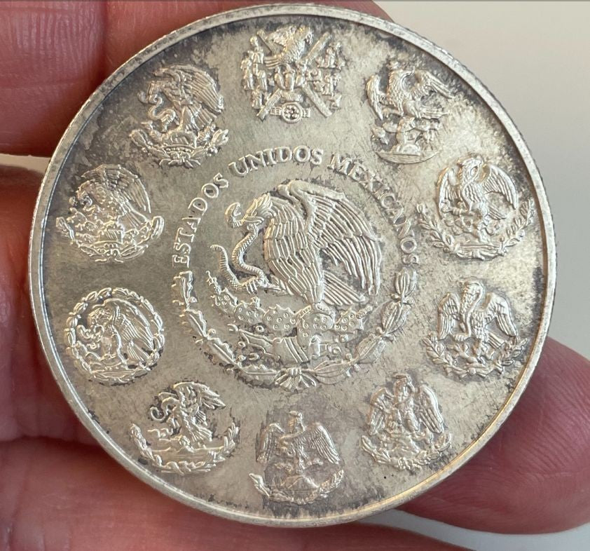 NL* MESSICO MEXICO 1 ONCIA ARGENTO PURO 2008 LIBERTAD 1 Silver Pure OZ * NL