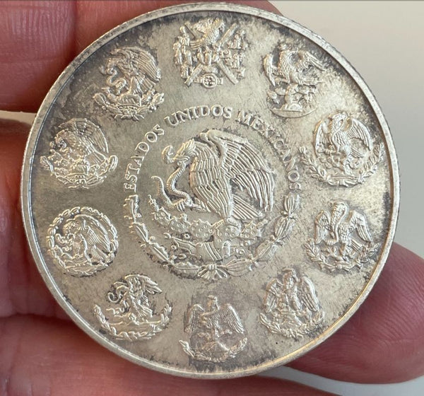NL* MESSICO MEXICO 1 ONCIA ARGENTO PURO 2008 LIBERTAD 1 Silver Pure OZ * NL