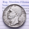NL* VEIII ITALIA 10 LIRE ARGENTO BIGA 1927 ** 2 rosette A PESO
