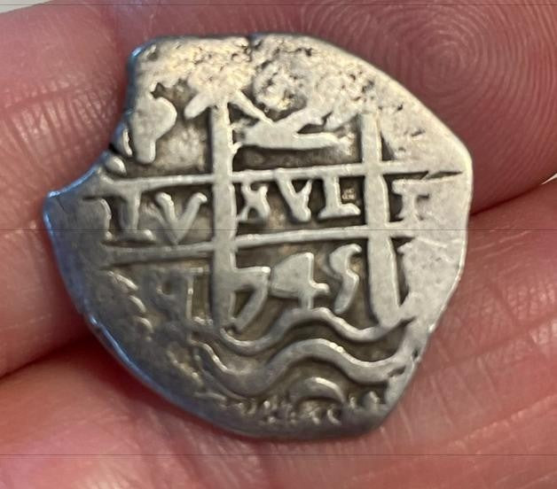 NL* SPAGNA FILIPPO V 2 REALES ARGENTO 1745 Zecca di Potosi Bolivia