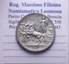 NL* VEIII Italia 1 LIRA ARGENTO 1917 QUADRIGA BRIOSA come da foto