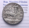 NL* VEIII RE D'ITALIA 2 Lire ARGENTO 1908 QUADRIGA VELOCE ottima conservazione