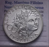 NL* ITALIA 1000 Lire Argento 1996 OLIMPIADI di ATLANTA FDC NO ASTUCCIO