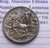 NL* VEIII ITALIA 1 LIRA ARGENTO QUADRIGA BRIOSA 1917, come da foto *2