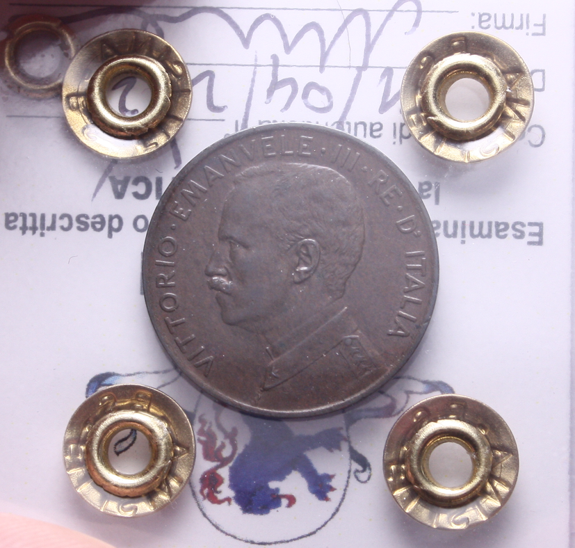 NL* VEIII Italia 2 CENTESIMI PRORA 1915 QFDC/FDC Perizia Filisina Massimo