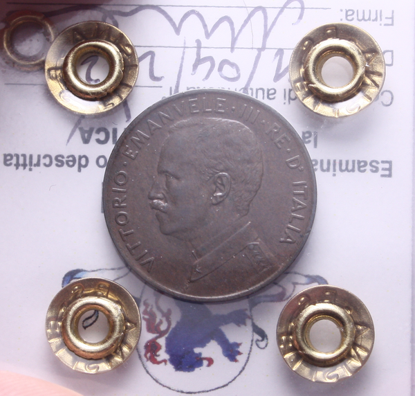 NL* VEIII Italia 2 CENTESIMI PRORA 1915 QFDC/FDC Perizia Filisina Massimo