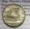 NL* VEIII ITALY 1 LIRA SILVER 1913 QUADRIGA VELOCE QFDC/FDC Appraisal Filisina M.