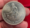 NL* STATI UNITI 1985 1 ONCIA OZ ARGENTO PURO The AMERICAN PROSPECTOR Fdc - Unc