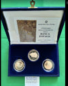 NL* ITALIA Trittico 500 +200 +100 LIRE Argento 1993 BANCA ITALIA PROOF set ZECCA