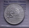 NL* VEIII Italia 500 LIRE ARGENTO 1987 Mondiali di ATLETICA PROOF come da foto