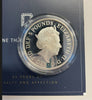 NL*INGHILTERRA Elisabetta II 5 POUNDS SILVER 2017 SHINE THROUGH THE AGES PROOF