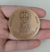 NL* BRESCIA Medaglia Bronzo FIERA EXA ARMI 2001 CAMERA DI COMMERCIO opus Medici