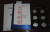 NL* ITALIA TRITTICO ARGENTO SERIE VERSO IL 2000 3 Dittici 1998 1999 2000 Proof s