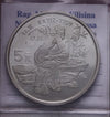 NL* CINA China 5 YUAN ARGENTO SILVER 1987 DU FU PROOF come da foto