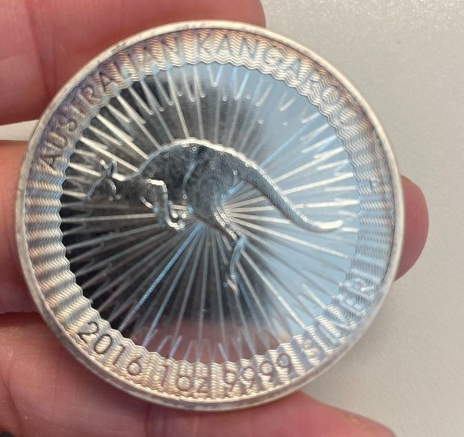 NL* AUSTRALIA 1 Dollaro argento 2016 ONCIA ARGENTO PURO  CANGURO - SILVER OZ