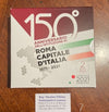 NL* ITALIA Repubblica 2 EURO 2021 150° ROMA CAPITALE Proof set zecca