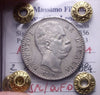 NL* UMBERTO I ITALIA 2 LIRE ARGENTO 1884 ROMA SPL/QFDC Perizia Filisina Massimo