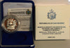 NL* SAN MARINO 10000 Lire Argento 2001 NETWORK CAMERE COMMERCIO MONDIALI PROOF