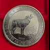 NL*CANADA 2 Dollari 2015 3/4 OZ ONCIA ARGENTO PURO Animali Selvatici LUPO FDC