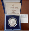 NL* ITALIA 5000 Lire Argento 1995 IL PISANELLO FDC set ZECCA