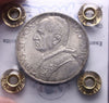NL* VATICAN POPE PIUS XI 10 SILVER LIRE 1930 FDC Super Patina