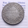 NL* INDIA WILLIAM IIII 1 RUPEE Rupia Argento 1835 eccellente conservazione