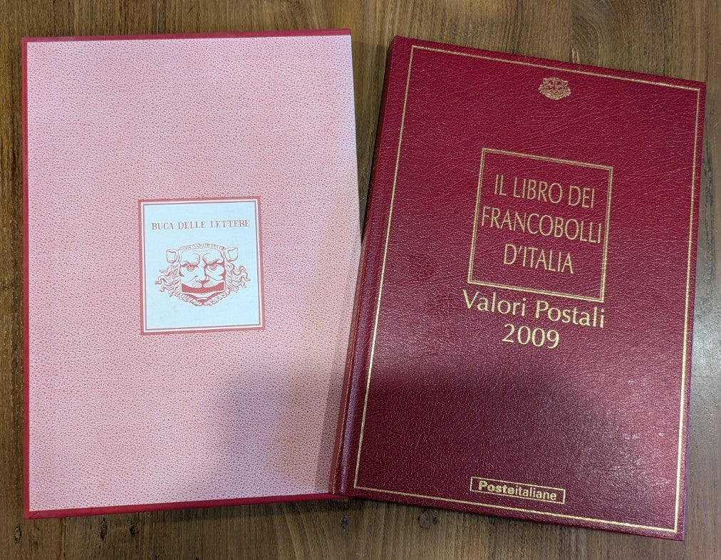 NL* BUCA DELLE LETTERE il Libro dei FRANCOBOLLI D'ITALIA Volume 2009 vuoto