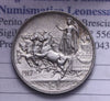 NL* VEIII Italia 1 LIRA ARGENT0 1917 QUADRIGA BRIOSA  * 5