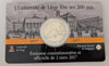 NL* BELGIO 2 EURO 2017 200 ANNI UNIVERSITA' DI LIEGI 1817-2017 FDC coin card