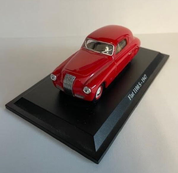 NL* MODELLINO AUTO FIAT 1100 S 1947 Scala 1:43 colore rosso come da foto