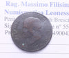 NL* VENETEO NAPOLEONE I 1 CENTESIMO RAME 1807 VENEZIA RRR *R3* Rarissimo