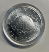NL* ITALIA VERSO IL 2000 5000 LIRE ARGENTO 1999 STRUMENTI FDC oblò protettivo