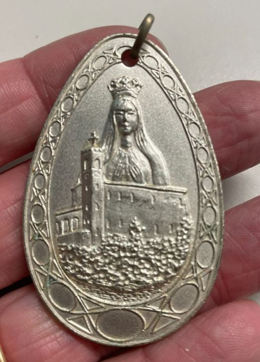 NL* SABBIO CHIESE Medaglia Bicentenario Feste decennali Madonna della ROCCA 1982