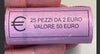 NL* ITALIA ROTOLINO 25 Pezzi da 2 EURO 2014 ARMA CARABINIERI FDC