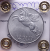 NL* Italia Repubblica 10 LIRE PEGASO 1950 QFDC Perizia Filisina Massimo