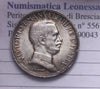 NL* VEIII Italia 1 LIRA ARGENT0 1917 QUADRIGA BRIOSA SUPER LUSTRO E PATINA eccez