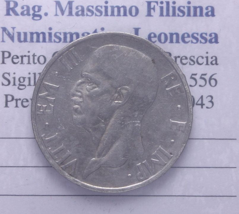 NL* VEIII 5 LIRE ARGENTO FECONDITA' 1936 XIV Eccellente conservazione *1