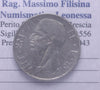 NL* VEIII 5 LIRE ARGENTO FECONDITA' 1936 XIV Eccellente conservazione *1