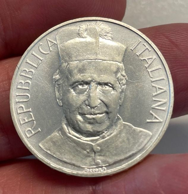 NL* ITALIA 500 Lire Argento 1988 San GIOVANNI BOSCO FDC da Divisionale Zecca