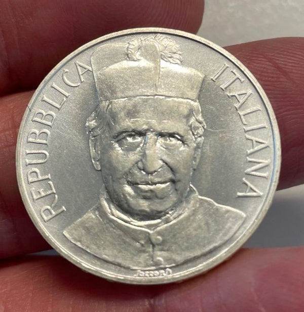 NL* ITALIA 500 Lire Argento 1988 San GIOVANNI BOSCO FDC da Divisionale Zecca