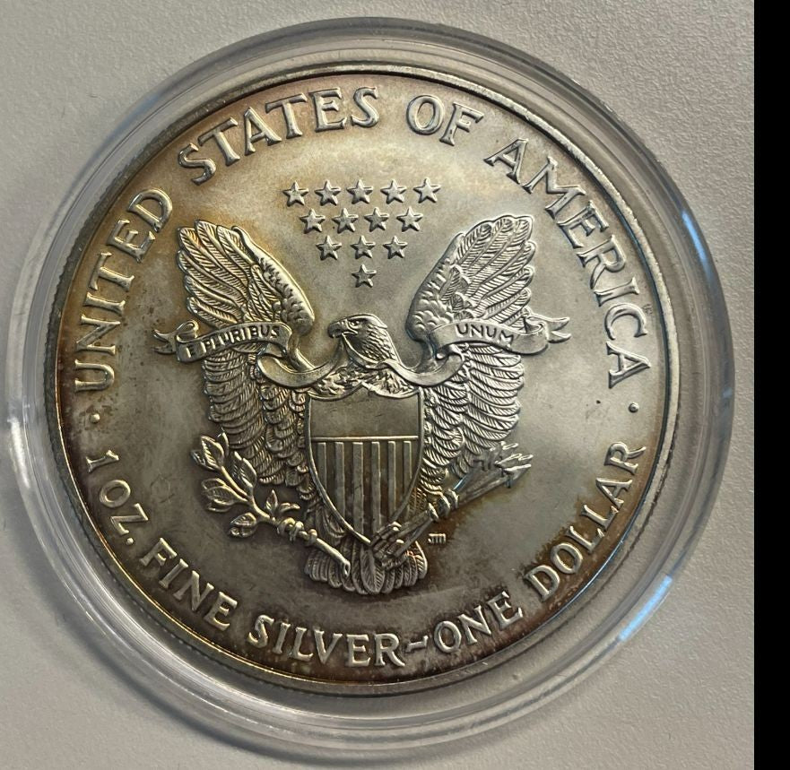 NL* STATI UNITI 1 DOLLARO ARGENTO 2006 ONCIA OZ ARGENTO PURO Liberty Walking