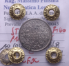 NL* STATO PONTIFICIO PAPA PIO IX 10 SOLDI Argento 1868 QFDC Perizia Filisina