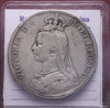NL* INGHILTERRA REGINA VITTORIA CROWN Corona argento 1889 zecca Londra * 2